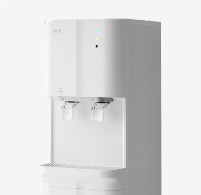넉넉한 취수 공간, 절전 가능한 Eco 센서가 있는 세스코(CESCO)의 THE맥스 스탠드 정수기 제품입니다.